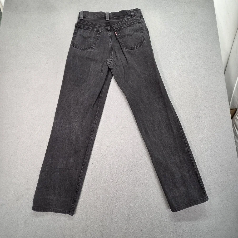 Vintage Levis Jeans Mens 29x32 Gray Student Straight Made USA 90s‎ Fits 27x29